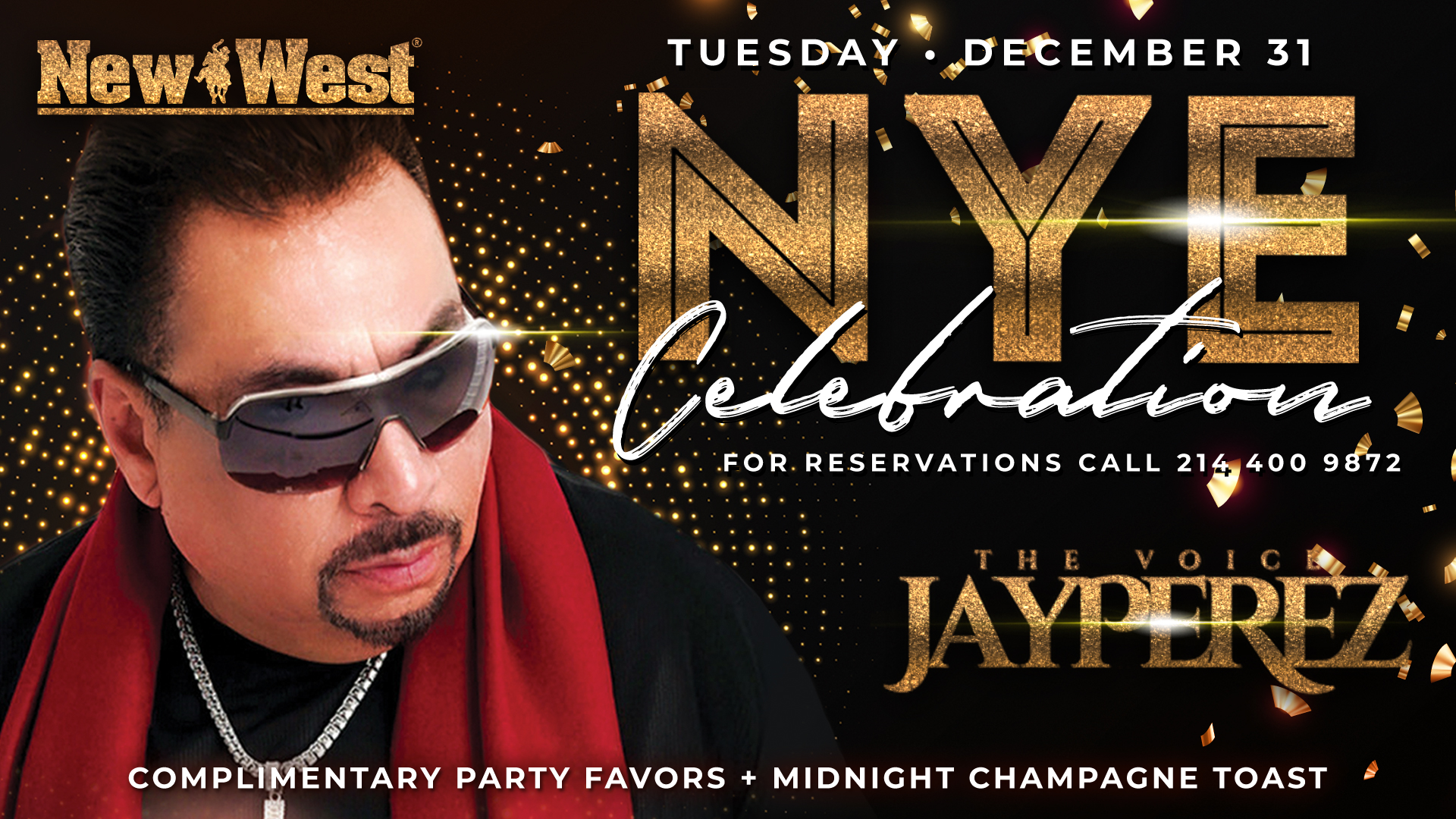 New Years Eve with Jay Perez