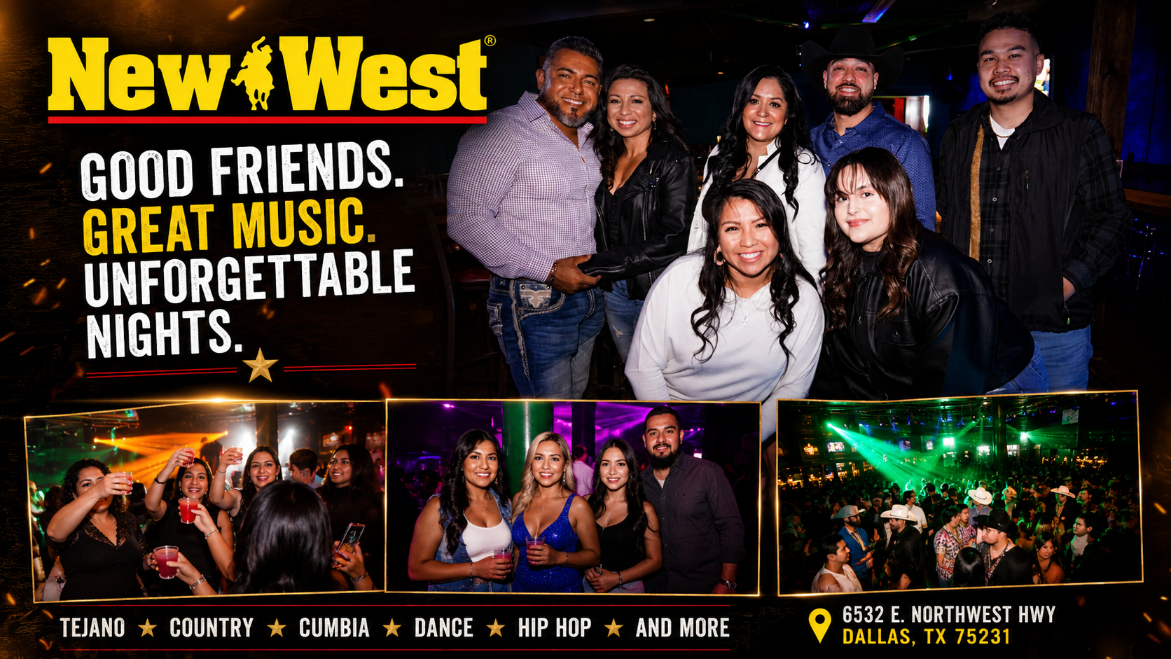 New West - Good Friends, Great Music, Unforgettable Nights