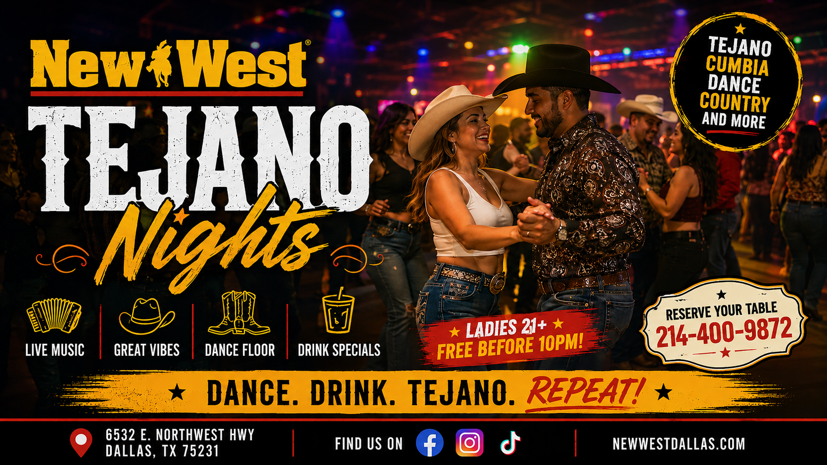 New West Tejano Nights